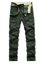 Load image into Gallery viewer, Custom Men's Cotton Stretch Cargo Pants