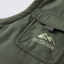 Load image into Gallery viewer, Customize Men's Winter Fleece Lined Vest Detachable Hood Sleeveless Jacket