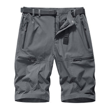 Load image into Gallery viewer, Wholesale Men's Waterproof 6 Zip Pockets Outdoor Shorts