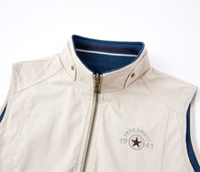 Load image into Gallery viewer, Wholesale Men's Cotton Reversible Vest Sleeveless Jacket
