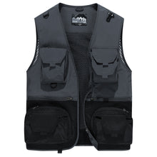 Load image into Gallery viewer, Wholesale Men's Daily Casual Multi Pockets Vest