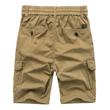 Load image into Gallery viewer, Custom Men's Stretch Cotton Washed Cargo Shorts 603