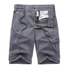 Load image into Gallery viewer, Custom Men's Stretch Cotton Washed Cargo Shorts 603