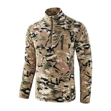 Load image into Gallery viewer, Wholesale Men's Warm Brushed Tshirt Military Tactical Jacket