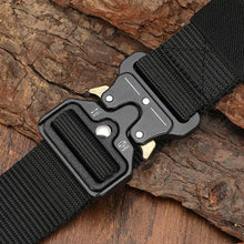 Load image into Gallery viewer, Wholesale Men's Tactical Outdoor Canvas Belt 125-140cm Long