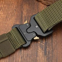 Load image into Gallery viewer, Wholesale Men's Tactical Outdoor Canvas Belt 125-140cm Long