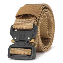 Load image into Gallery viewer, Wholesale Men's Tactical Outdoor Canvas Belt 125-140cm Long