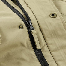 Load image into Gallery viewer, Wholesale Men's Winter Sherpa Fleeced Lined Cotton Hooded Hiking Jacket