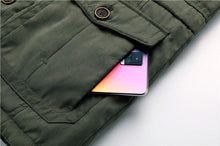 Load image into Gallery viewer, Wholesale Men's Winter Sherpa Fleeced Lined Cotton Hooded Hiking Jacket