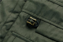 Load image into Gallery viewer, Wholesale Men's Winter Sherpa Fleeced Lined Cotton Hooded Hiking Jacket