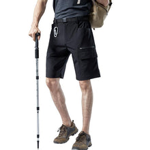 Load image into Gallery viewer, Custom Men's Outdoor Stretch Adventure Shorts 16962
