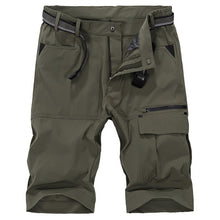 Load image into Gallery viewer, Custom Men's Outdoor Stretch Adventure Shorts 16962