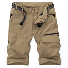 Load image into Gallery viewer, Wholesale Men's Outdoor Travel Hiking Shorts (Khaki)16962