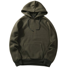 Load image into Gallery viewer, Custom Men's Spring Fall Season Fashion Fleece Hooded Coat