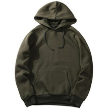 Load image into Gallery viewer, Custom Men's Spring Fall Season Fashion Fleece Hooded Coat