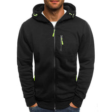 Load image into Gallery viewer, Custom Men's Casual Zipper Sweatshirts Hooded Outerwear