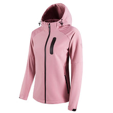 Load image into Gallery viewer, Wholesale Women&#39;s Outdoor Windbreaker Softshell Hiking Jacket
