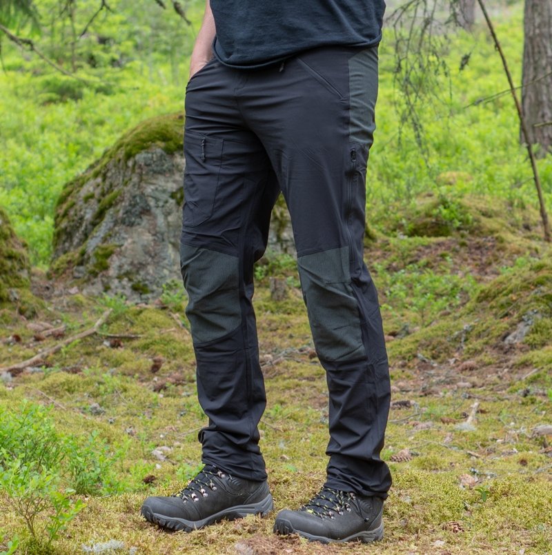 Wholesale Men's Water Repellent Fishing Hiking Pants with Zip Vent