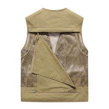 Load image into Gallery viewer, Wholesale Men&#39;s Quick Drying Multi Pockets Fishing Vest
