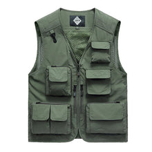 Load image into Gallery viewer, Custom Men&#39;s Outdoor Recreation Fishing Gilet
