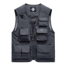 Load image into Gallery viewer, Custom Men&#39;s Outdoor Recreation Fishing Gilet
