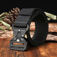 Load image into Gallery viewer, Wholesale Men&#39;s Tactical Outdoor Canvas Belt 125-140cm Long
