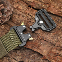 Load image into Gallery viewer, Wholesale Men&#39;s Tactical Outdoor Canvas Belt 125-140cm Long
