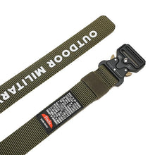 Load image into Gallery viewer, Wholesale Men&#39;s Tactical Outdoor Canvas Belt 125-140cm Long

